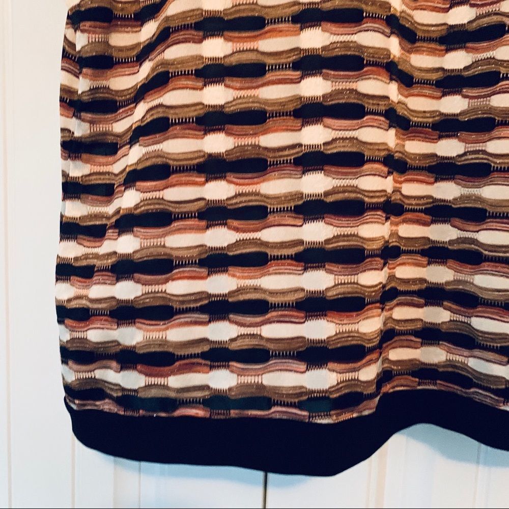 KASPER Separates Multicolor Sleeveless Sweater Knit Top 1X - Picture 10 of 16